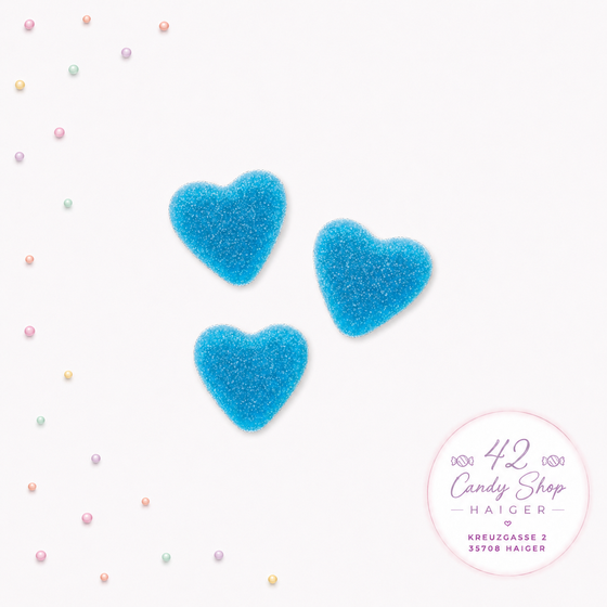 Saure Blaue Herzen
