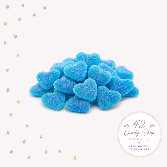 Saure Blaue Herzen