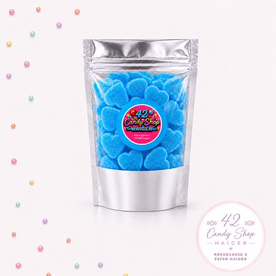 Saure Blaue Herzen