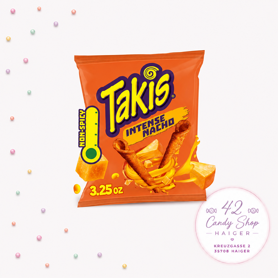 Takis Tortilla Chips Intense Nacho 92,3g