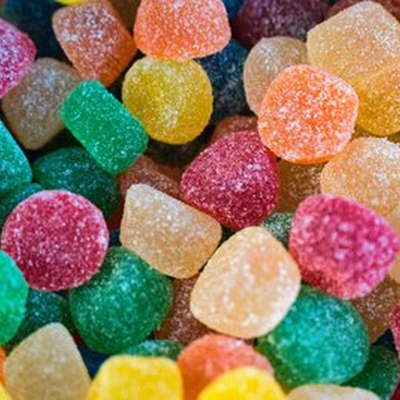 Gezuckerte-Gemischte-Früchte