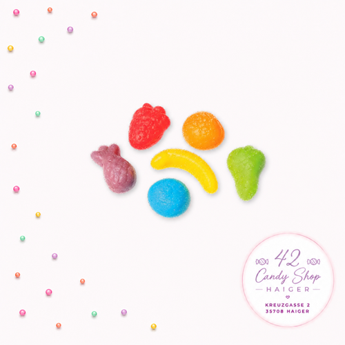 Fruchtgummi gemischte Früchte
