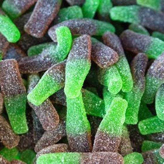 Saure Grüne Flaschen