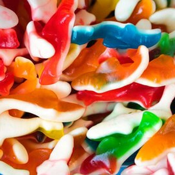 Fruchtgummi Haie