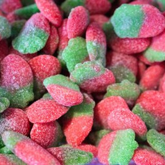 Saure Erdbeeren