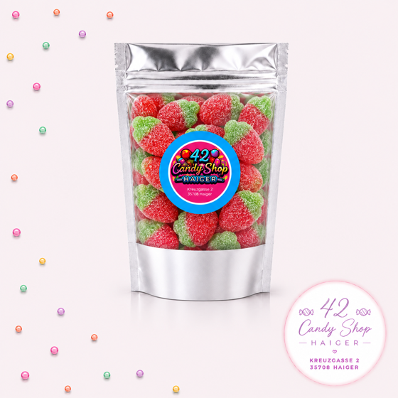 Saure Erdbeeren