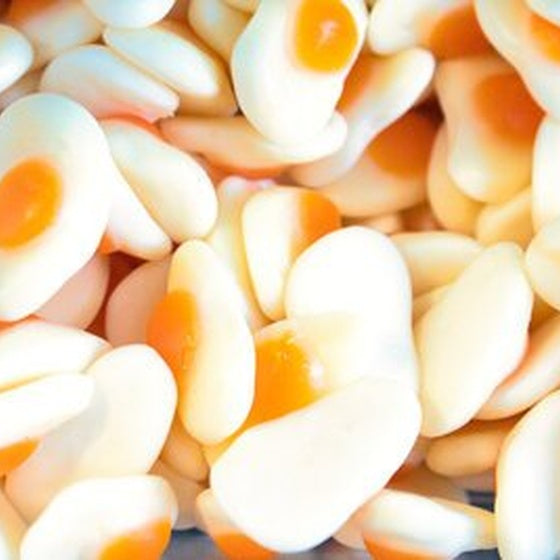 Fruchtgummi Spiegelei